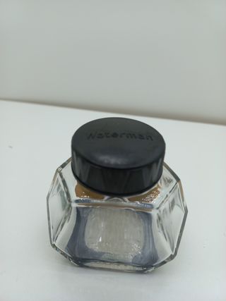 Tintero Waterman Permanente Negro Antiguo