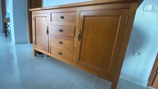 Mueble auxiliar madera salón/comedor