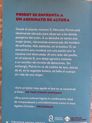 Muerte en las nubes- Agatha Christie