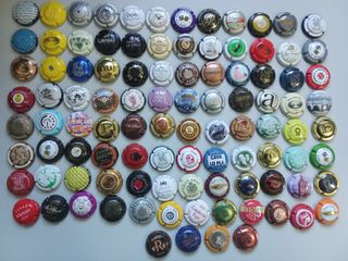 100 PLACAS DE CAVA DIFERENTES LOTE 19