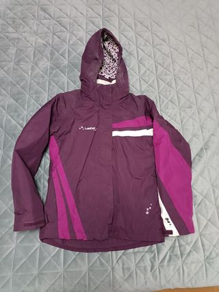 Chaqueta de nieve Quechua morada