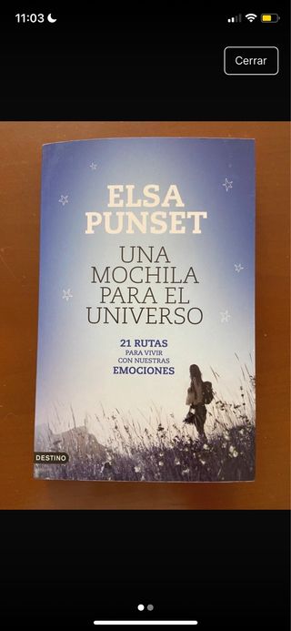 libro ELSA
PUNSET
UNA MOCHILA PARA EL.
UNIVERSO
21