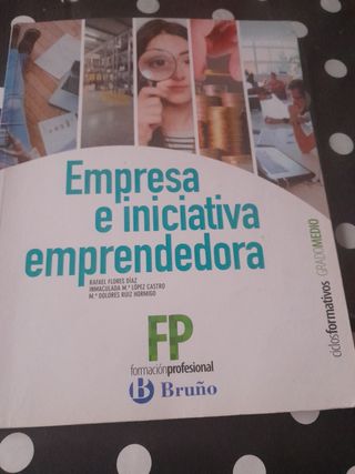 Libro Empresa e iniciativa emprendedora