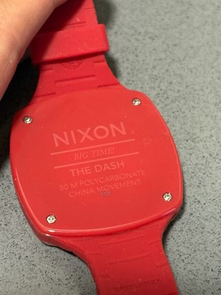 Reloj Nixon Rojo