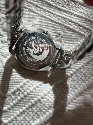 Reloj Diesel Negro y Plateado