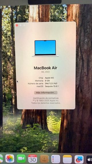 MacBook Air M2 Oro 256GB