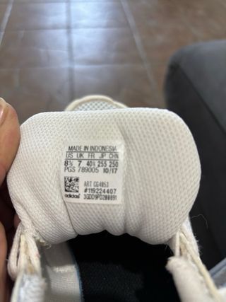 Zapatillas Adidas Mujer Blancas y Rosas