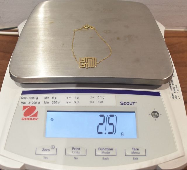 PULSERA DE ORO 18K/2.5Gr