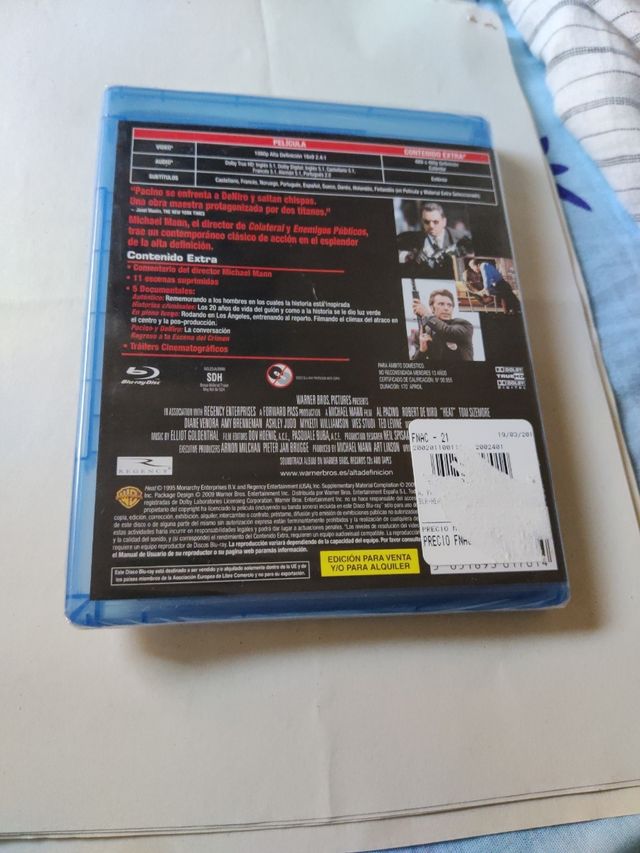 Blu-ray Heat(sin abrir)