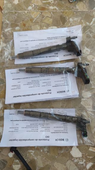 3 Inyectores comprobados - Bosch Audi/VW