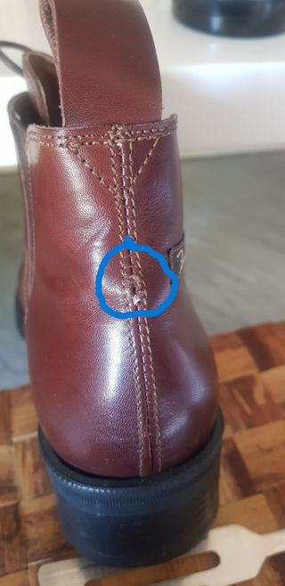 Stivaletti stringati in pelle marrone Zanotti