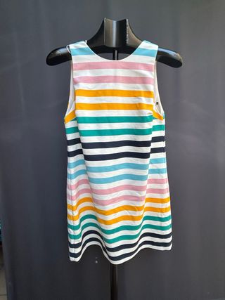 Vestido Zara Tiras Multicolor