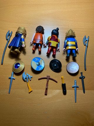 Lote Playmobil Enanos Guerreros