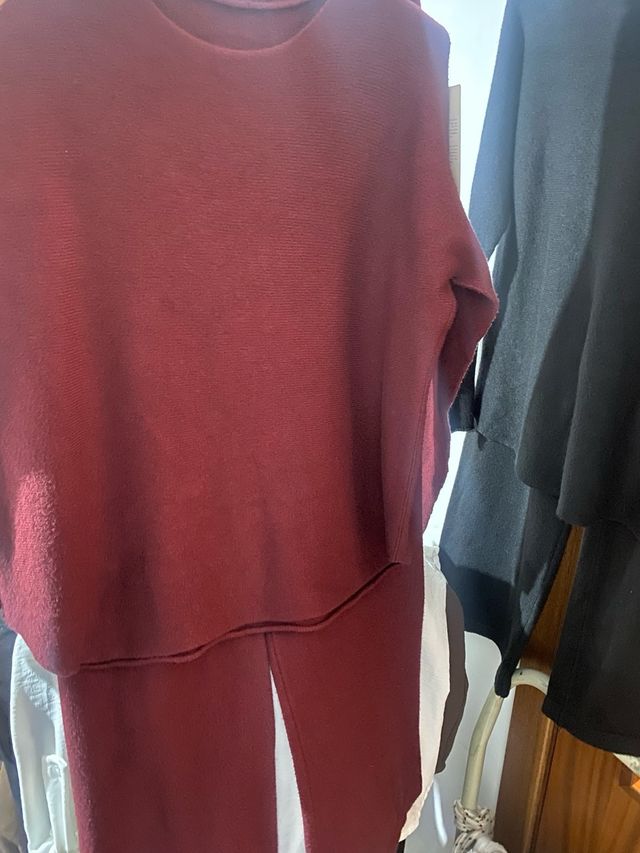 Conjunto Jersey y Pantalón Negro Talla Única