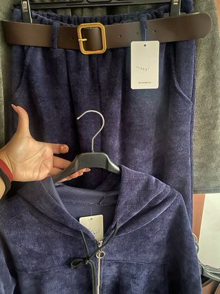 Conjunto Jersey y Pantalón Negro Talla Única