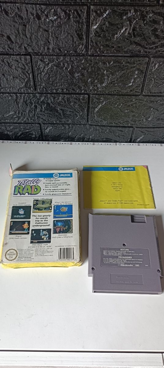 Juego NES Totally Rad Jaleco