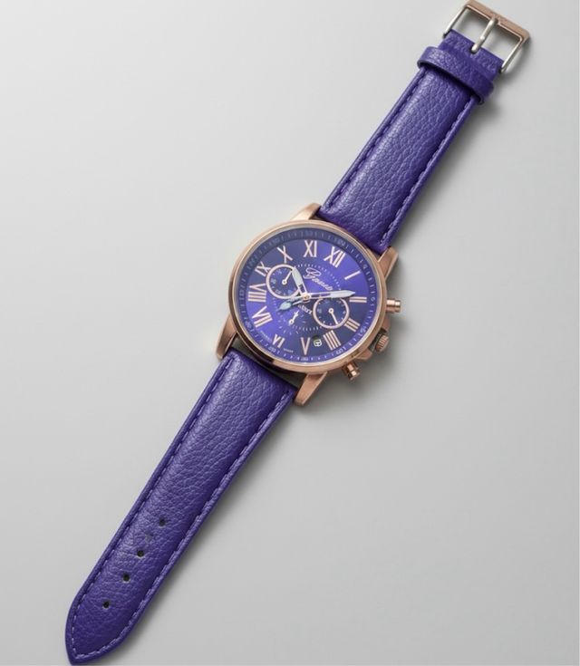 Orologio Geneva Oro e Viola