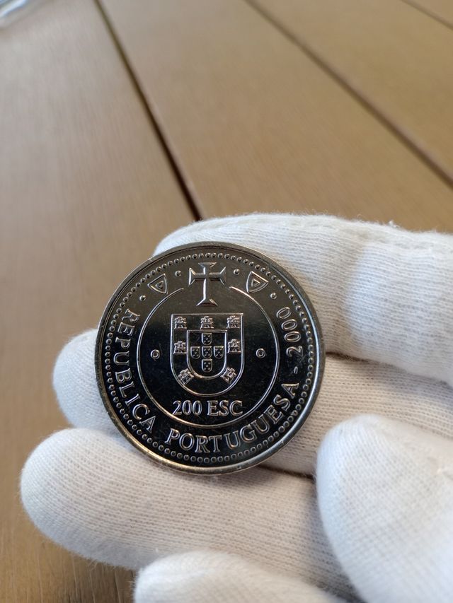 Moneda Portugal 200 Escudos 2000 Terra dos Corte