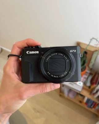 Cámara Canon PowerShot G7 X Mark II Negra