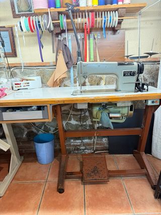 Máquina de coser industrial Sunstar KM-123B