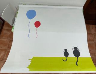 Estor infantil enrollable screen 160x185