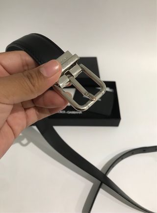 Cinturón Dolce & Gabbana Negro Mujer 92cm 