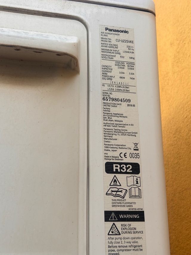 Aire Acondicionado Panasonic