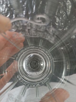 Vaso Puerto de Indias de cristal