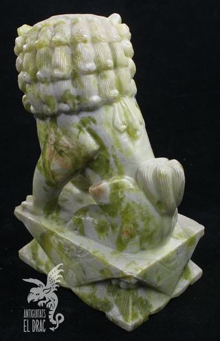 Figura León Foo Dog Piedra Mármol