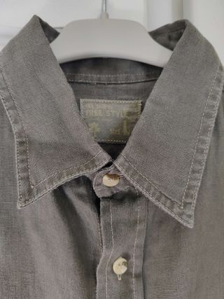 Camisa manga larga Free Style/Tex Smats gris L