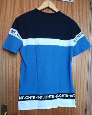Camiseta Zara Tricolor Talla S