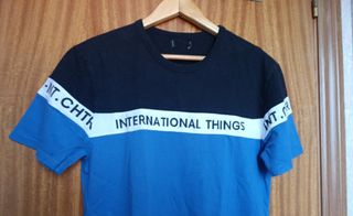 Camiseta Zara Tricolor Talla S
