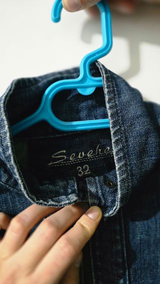 Chaqueta vaquera azul