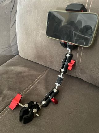 soporte Atril móvil para bombardino.