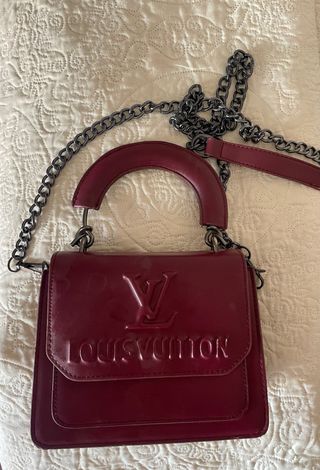 Bolso Louis Vuitton Rojo Poco Uso
