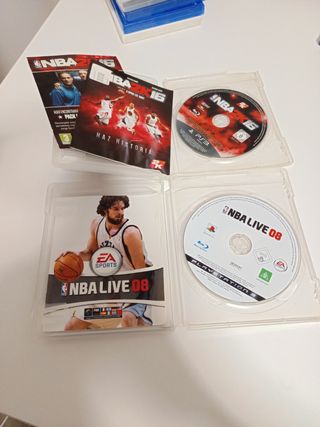 NBA Live 08 / NBA 2K16 PS3