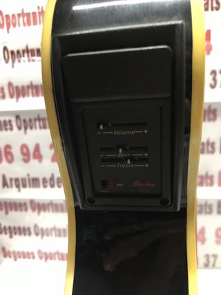 Guitarra Electroacústica Negra