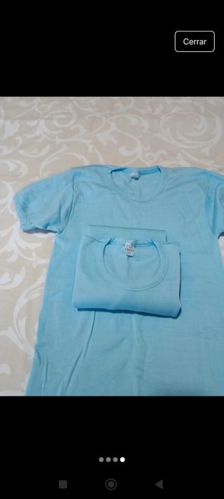 Camisetas de interior manga corta