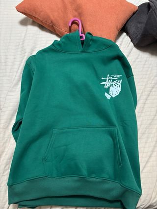 Sudadera Stussy Verde con Dados