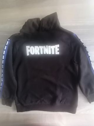 Sudadera Fortnite zara Negra