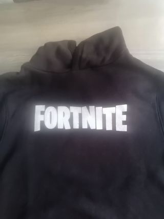 Sudadera Fortnite zara Negra