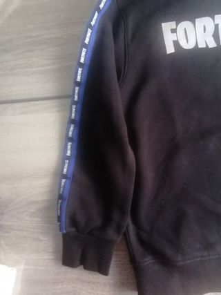 Sudadera Fortnite zara Negra