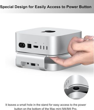 Base Mac Mini USB 4 SSD Nuevo
