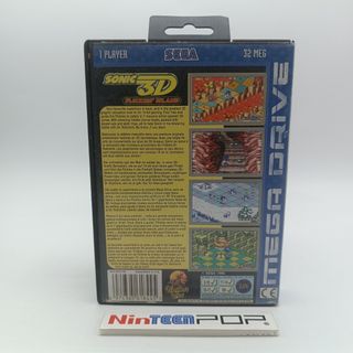 Sonic 3D Flickies' Island Sega Mega Drive