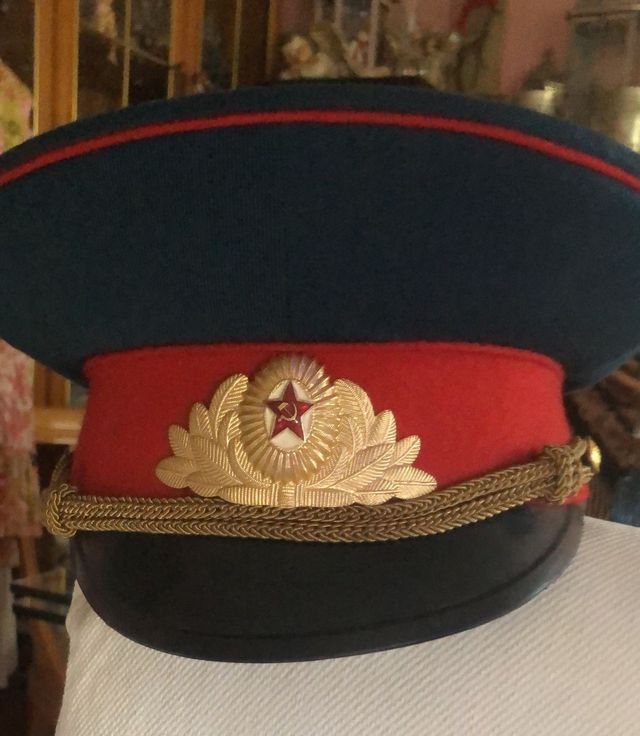 Gorra oficial ejército soviético años 80 talla 54