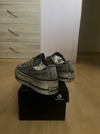 Converse CTAS OX LIFT CANVAS LTD Gris