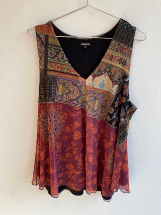 Camiseta Desigual Multicolor Talla XXL