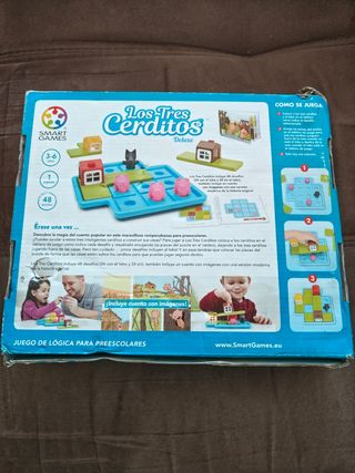 Juego Smart Games Los Tres Cerditos Deluxe