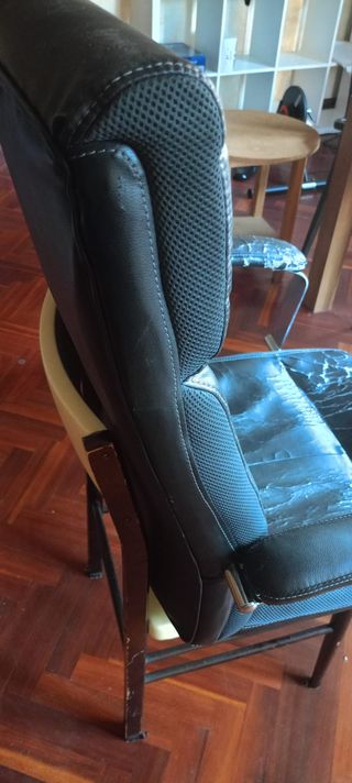 Asiento Silla Oficina Negro
