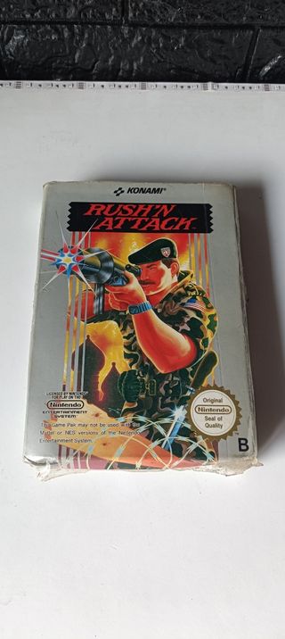Juego NES Rush'n Attack Konami